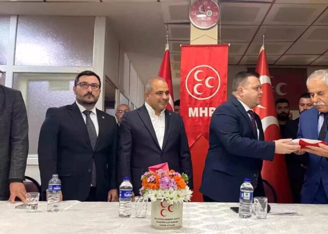 Alaşehir MHP’de yeni başkan Atılgan oldu